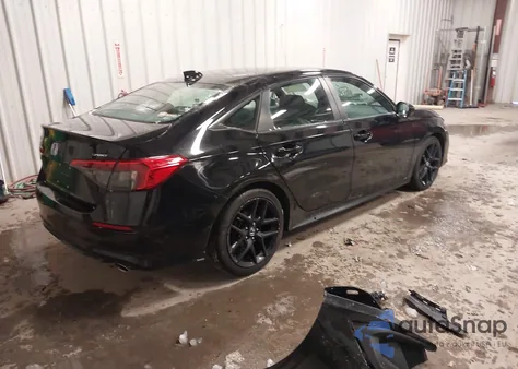 2022 Honda Civic Sport z USA, uszkodzony, nr VIN 2HGFE2F56NH536255